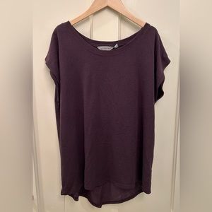 Large purple Athleta t-shirt